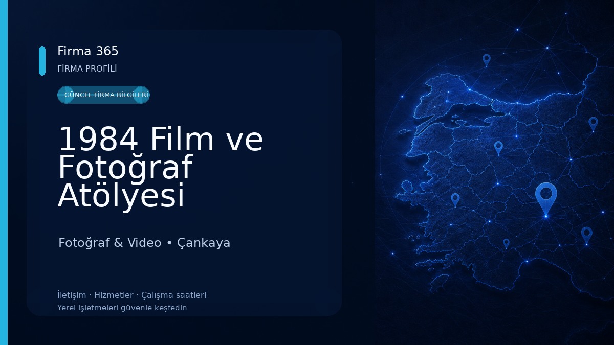 1984 Film ve Fotoğraf Atölyesi Fotoğraf & Video
