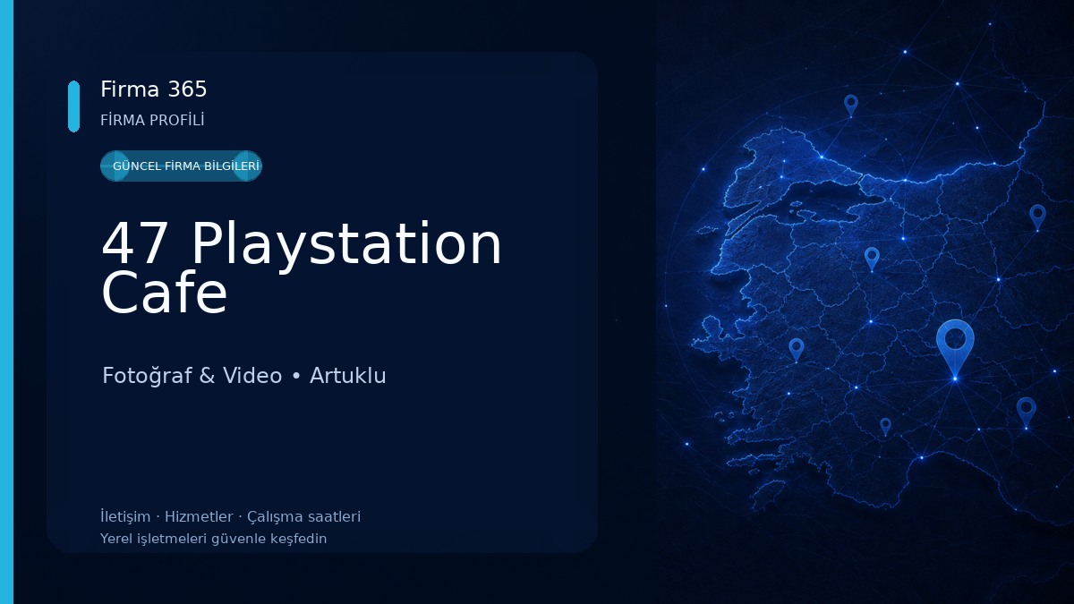 47 Playstation Cafe Fotoğraf & Video