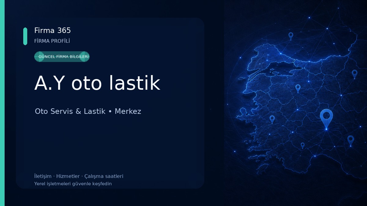 A.Y oto lastik Oto Servis & Lastik