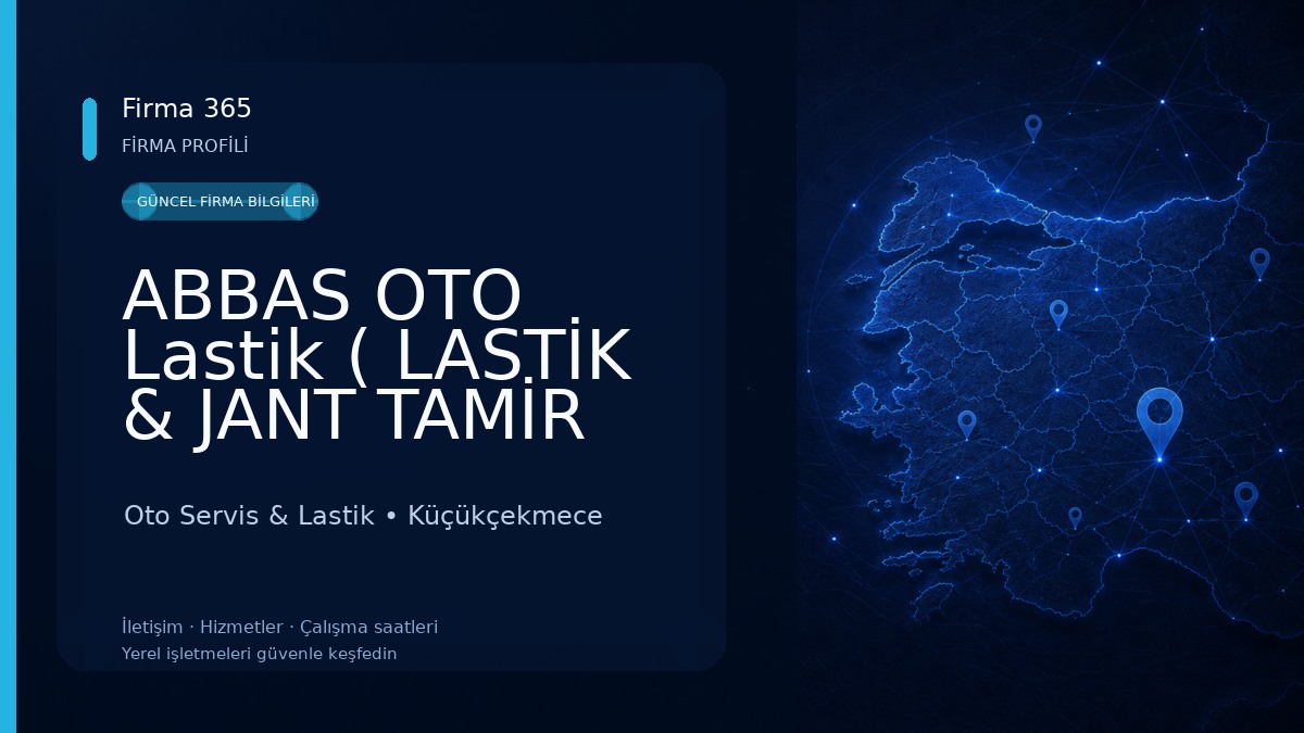 ABBAS OTO Lastik ( LASTİK & JANT TAMİR SATIŞ ) Oto Servis & Lastik