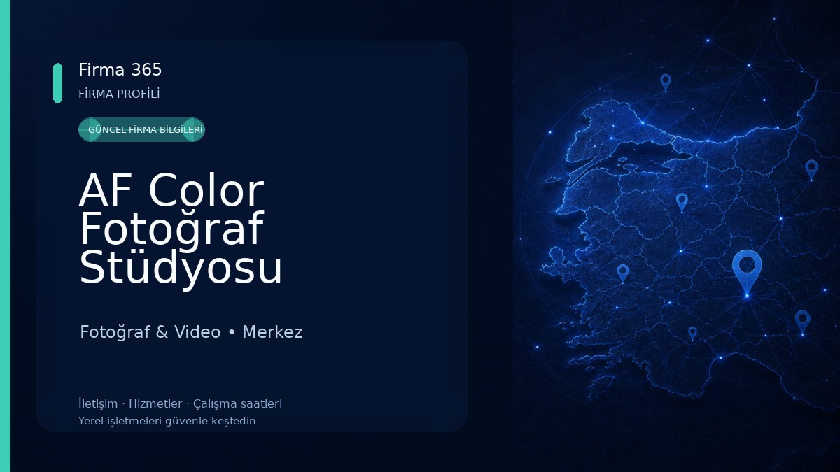AF Color Fotoğraf Stüdyosu Fotoğraf & Video