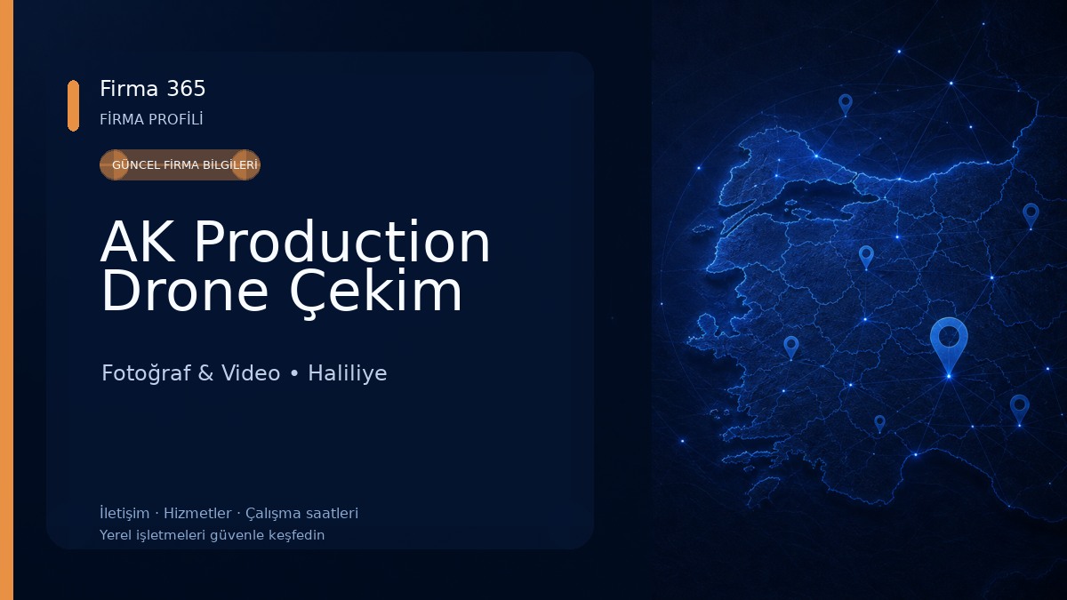 AK Production Drone Çekim