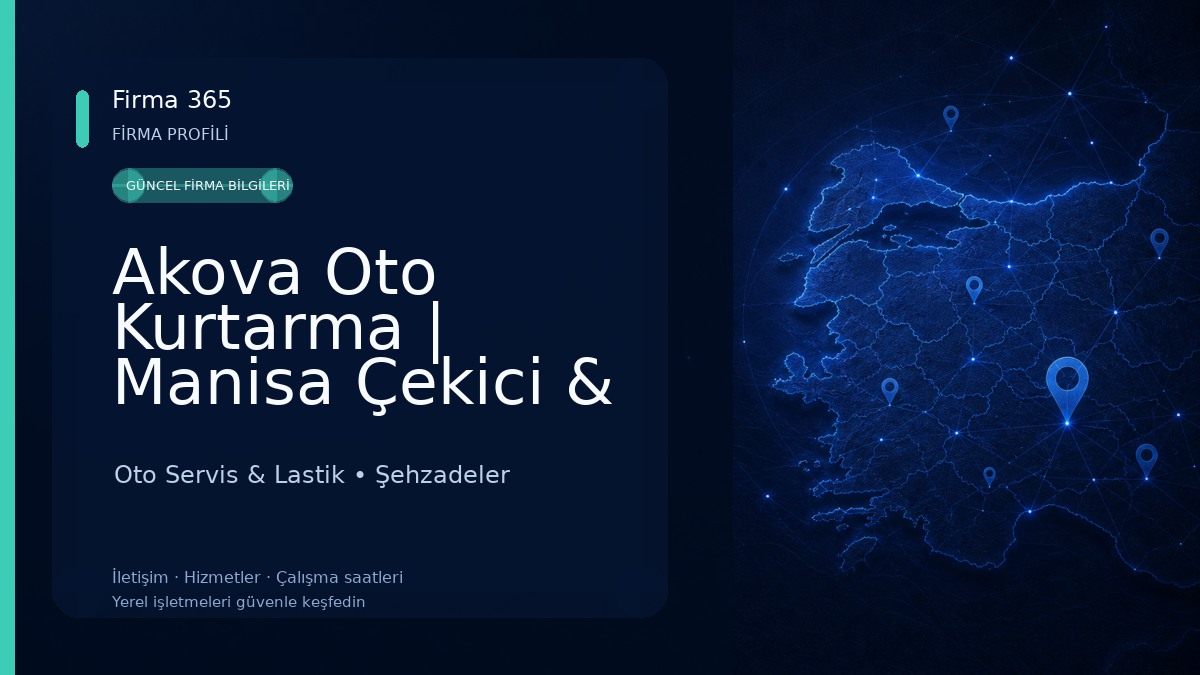 Akova Oto Kurtarma | Manisa Çekici & Yol Yardım Hizmeti 
