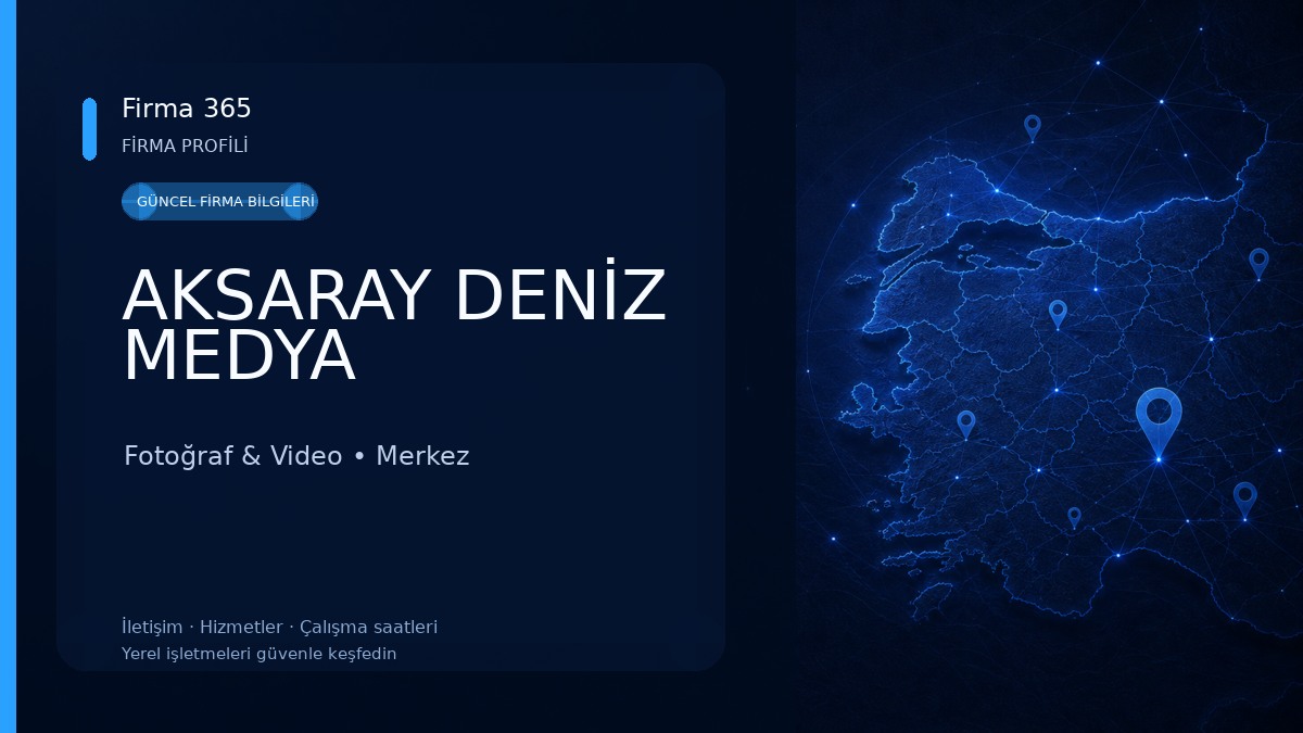 AKSARAY DENİZ MEDYA Fotoğraf & Video