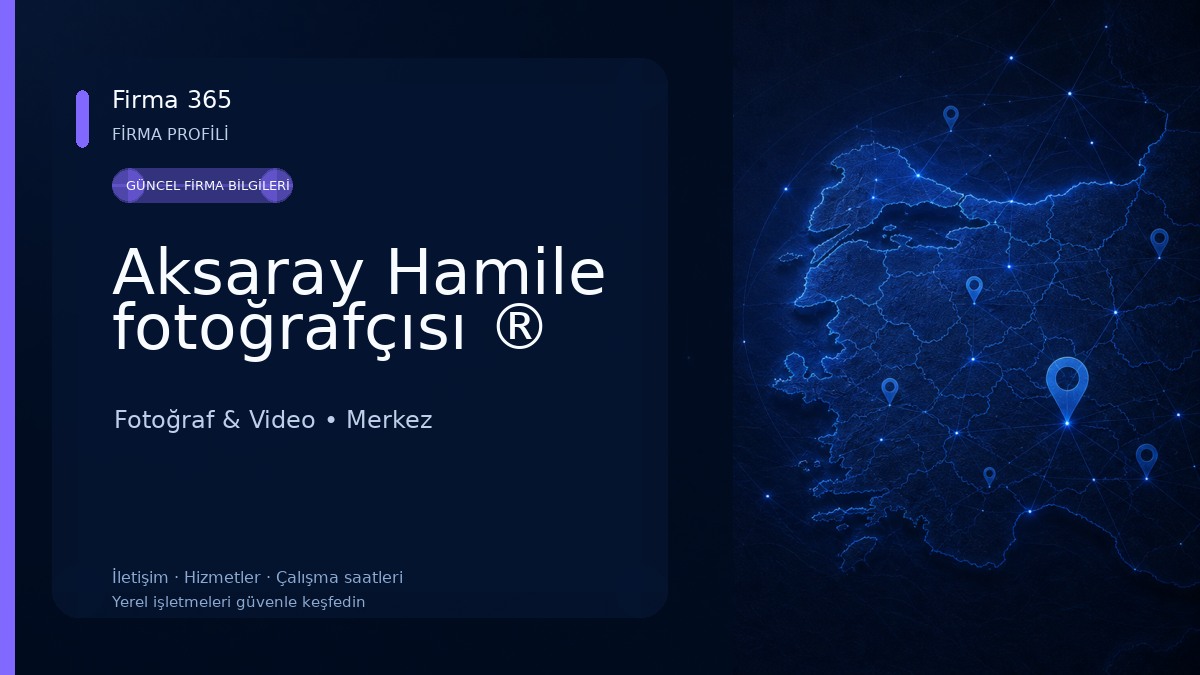 Aksaray Hamile fotoğrafçısı ®️ Fotoğraf & Video