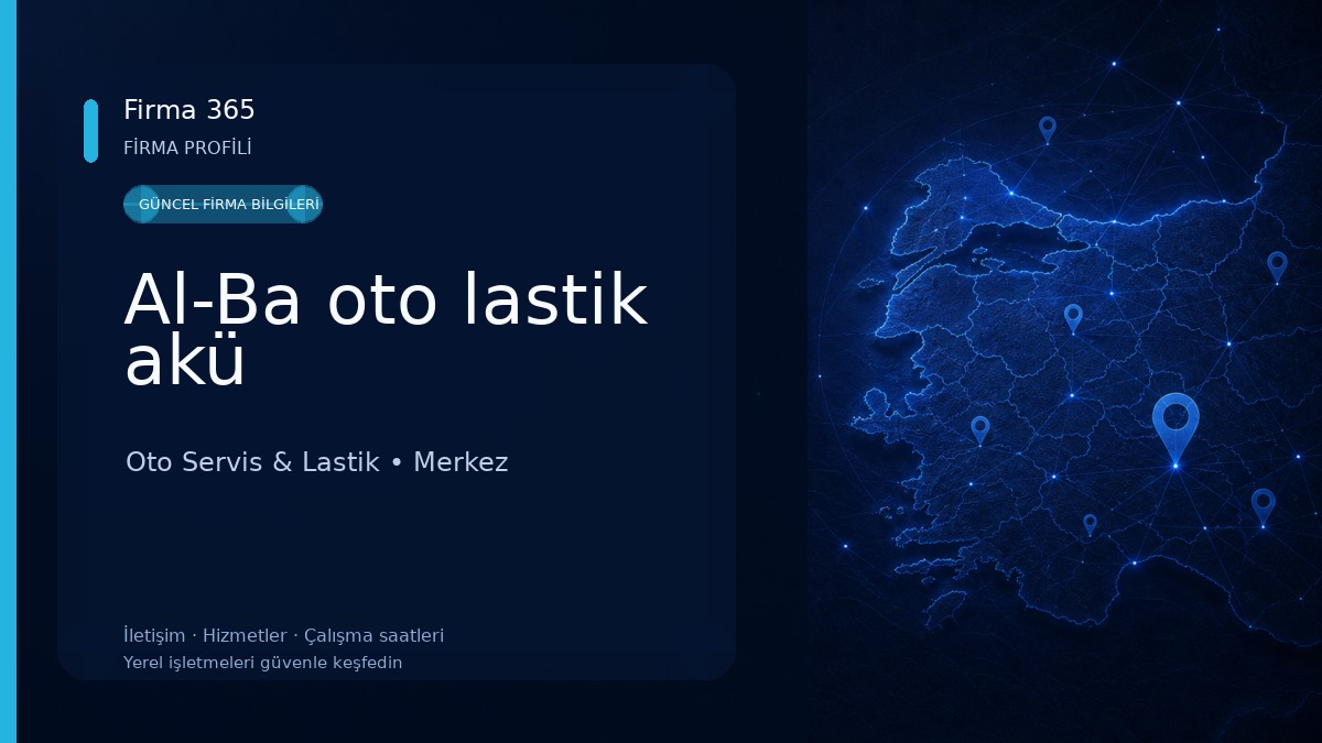 Al-Ba oto lastik akü Oto Servis & Lastik