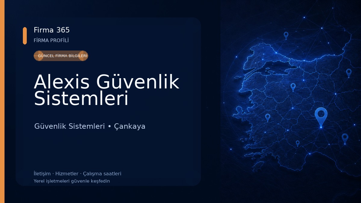 Alexis Güvenlik Sistemleri Güvenlik Sistemleri