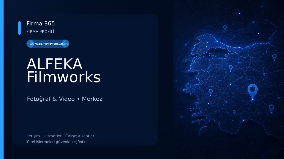 ALFEKA Filmworks Fotoğraf & Video