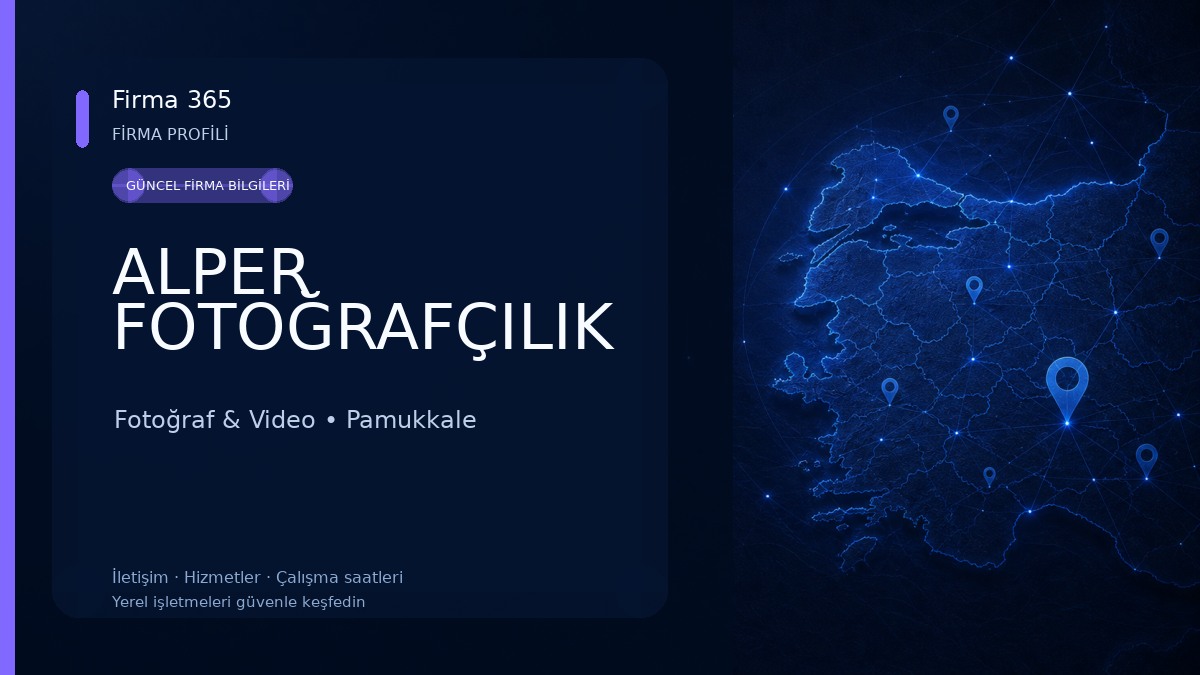 ALPER FOTOĞRAFÇILIK