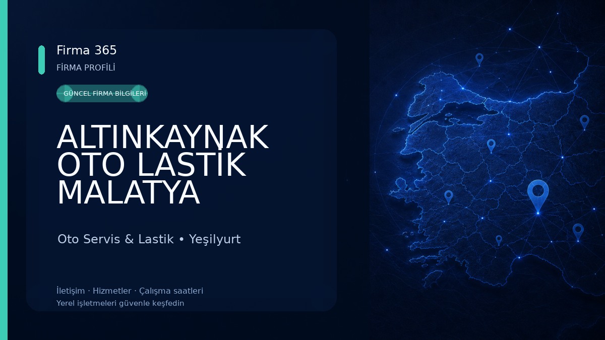 ALTINKAYNAK OTO LASTİK MALATYA