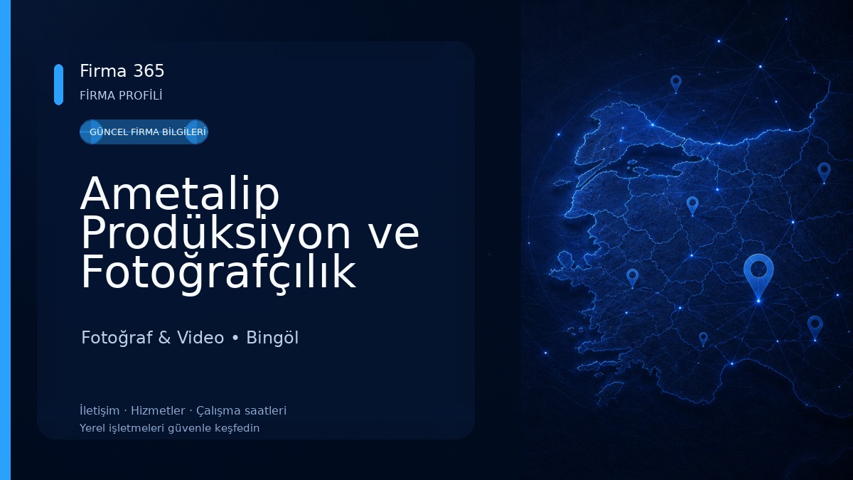Ametalip Prodüksiyon ve Fotoğrafçılık Film 