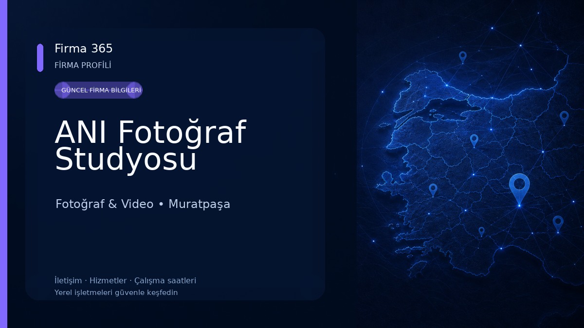 ANI Fotoğraf Studyosu