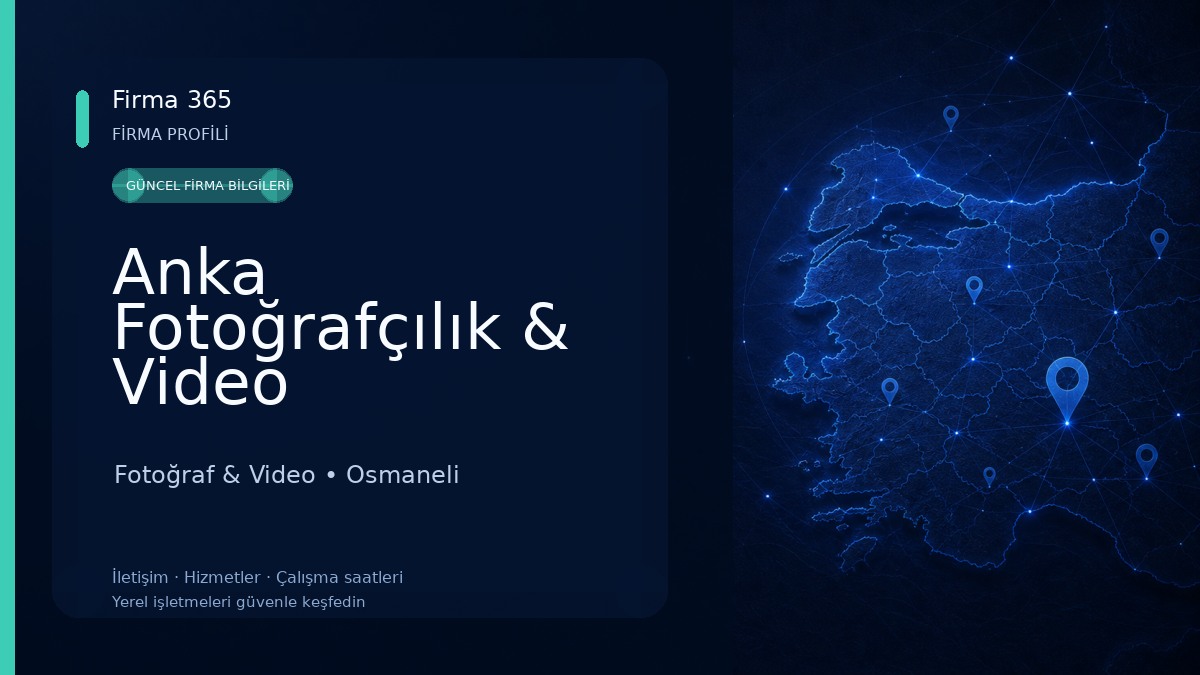 Anka Fotoğrafçılık & Video 