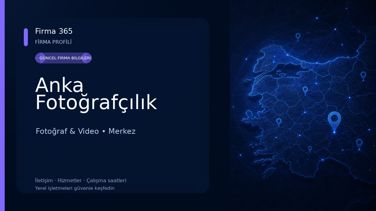 Anka Fotoğrafçılık 