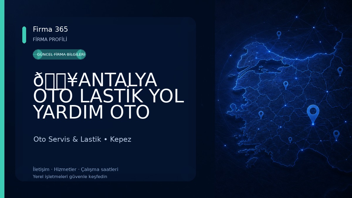 💥ANTALYA OTO LASTİK YOL YARDIM OTO AKÜ VE ÇEKİCİ OTO TAMİR BAKIM SERVİSİ💥 Oto Servis & Lastik
