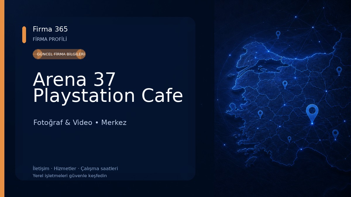 Arena 37 Playstation Cafe Fotoğraf & Video