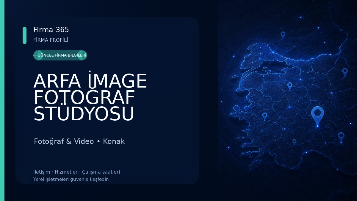 ARFA İMAGE FOTOĞRAF STÜDYOSU ALSANCAK Fotoğraf & Video