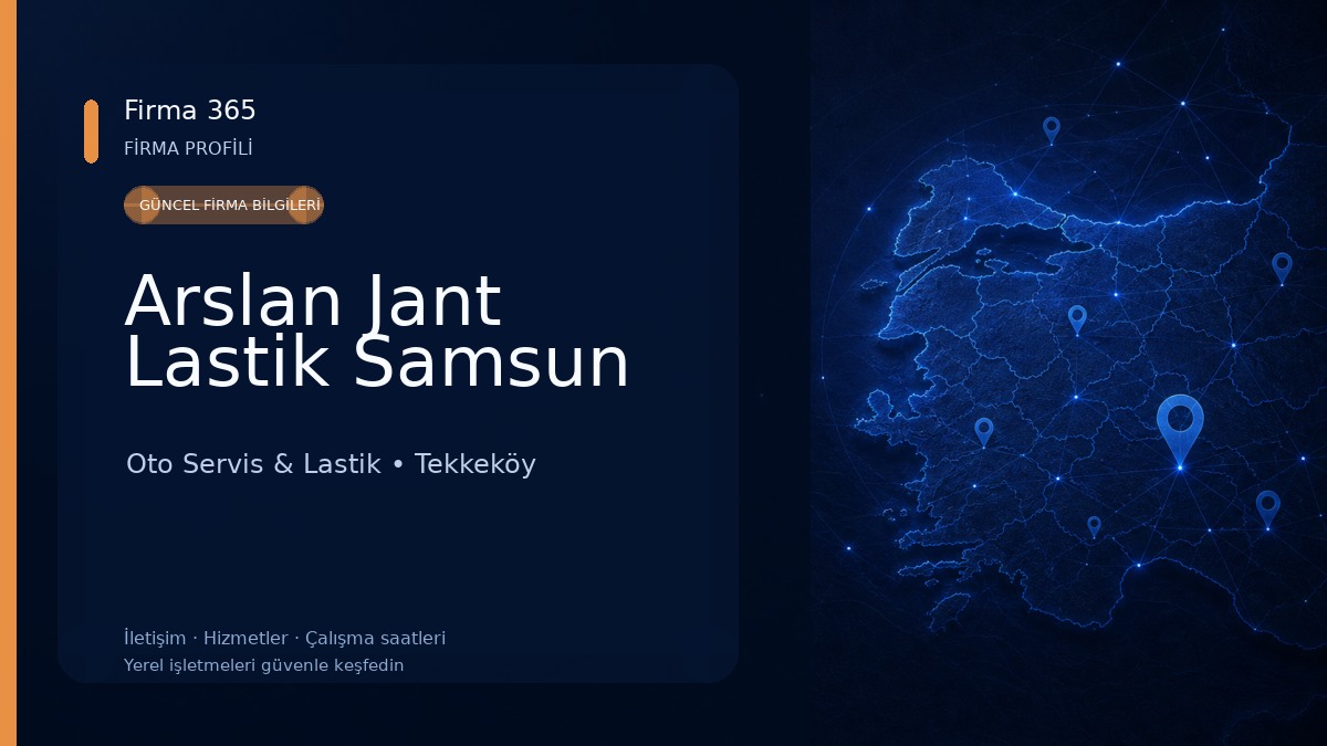 Arslan Jant Lastik Samsun