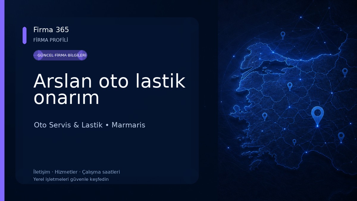 Arslan oto lastik onarım Oto Servis & Lastik