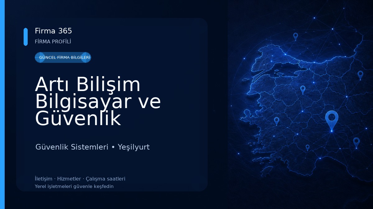 Artı Bilişim Bilgisayar ve Güvenlik Sistemleri Güvenlik Sistemleri
