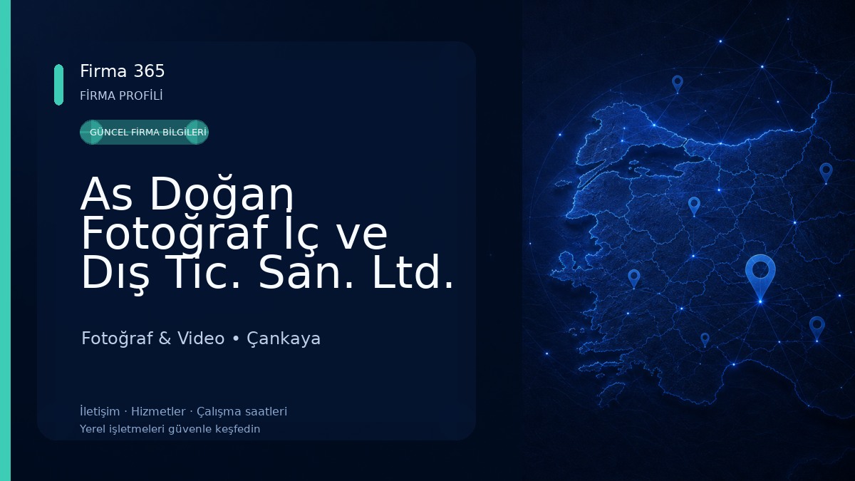 As Doğan Fotoğraf İç ve Dış Tic. San. Ltd. Şti.