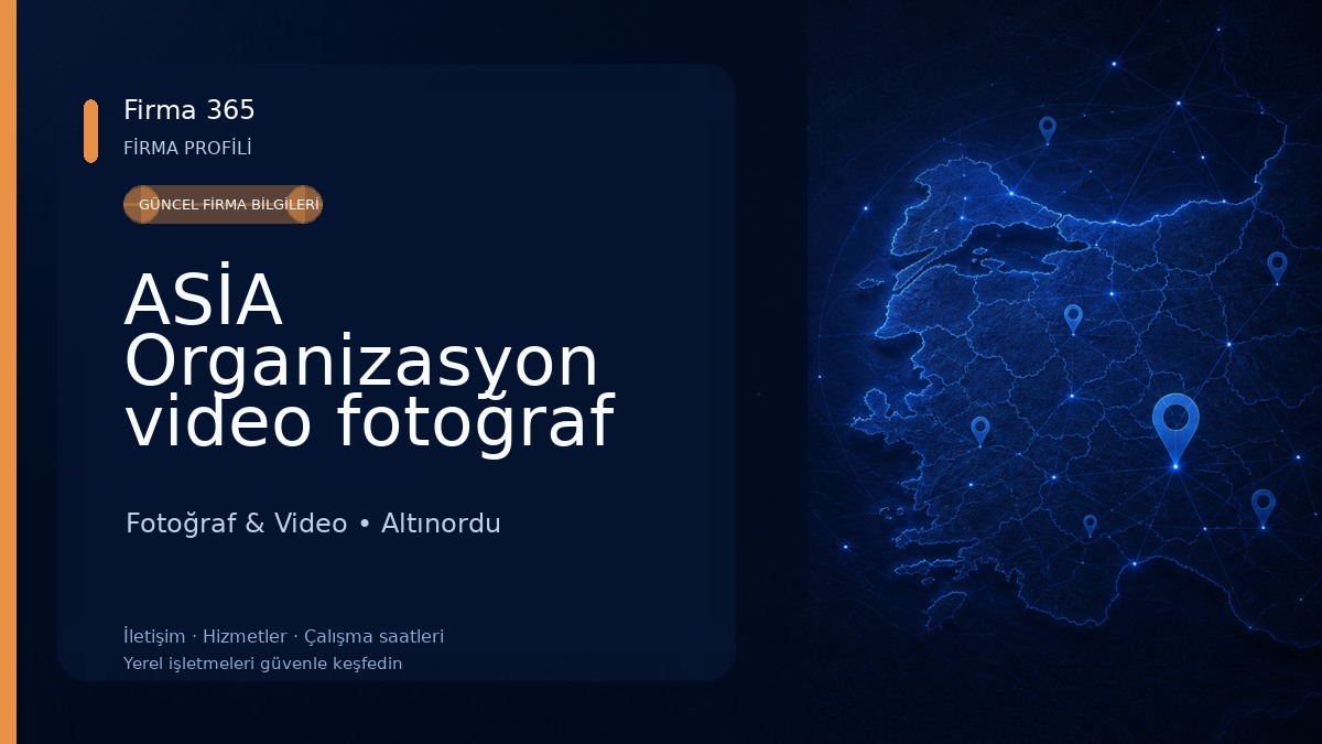 ASİA Organizasyon video fotoğraf Fotoğraf & Video