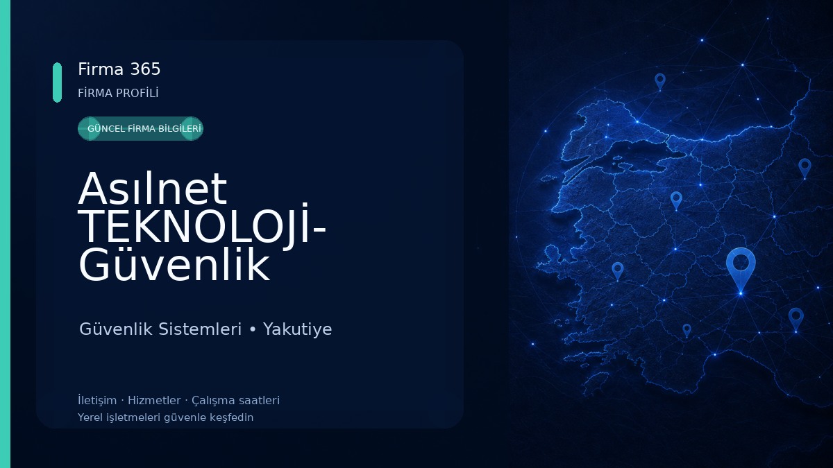 Asılnet TEKNOLOJİ- Güvenlik Kamera Sistemleri-Fiber Optik Kablo Çözümleri-Yangın Algılama Sistemleri-Hırsız Alarm Sistemleri 