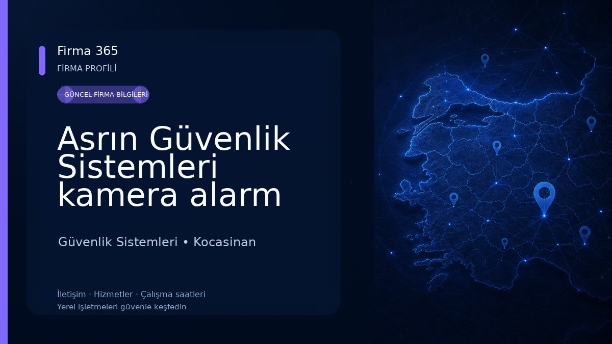 Asrın Güvenlik Sistemleri kamera alarm Diafon otomasyon sistemleri Güvenlik Sistemleri