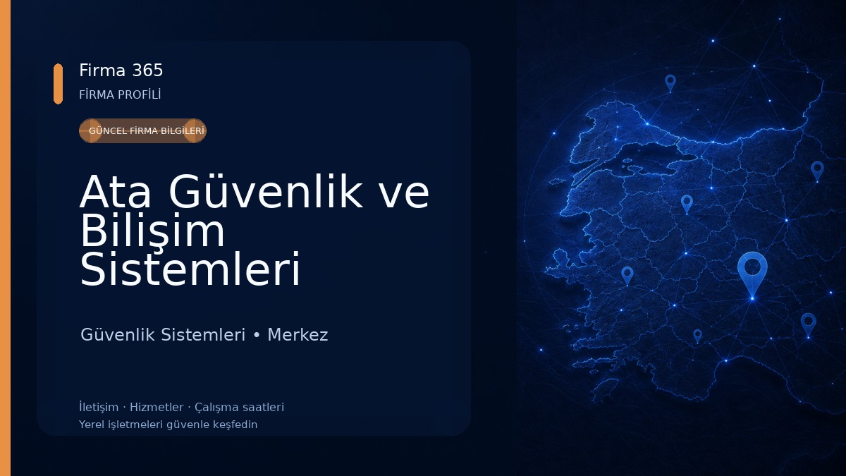 Ata Güvenlik ve Bilişim Sistemleri 