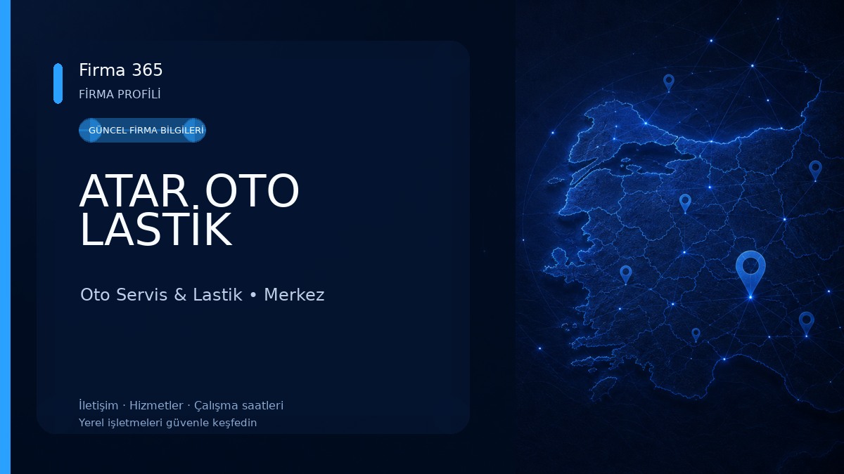 ATAR OTO LASTİK