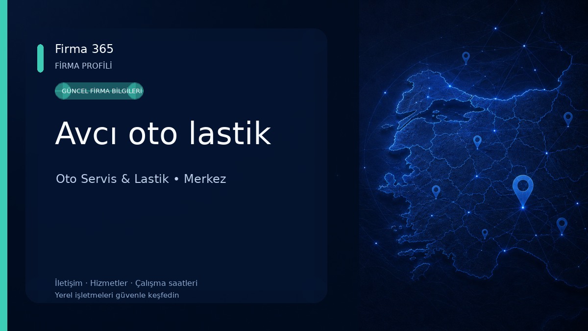 Avcı oto lastik Oto Servis & Lastik