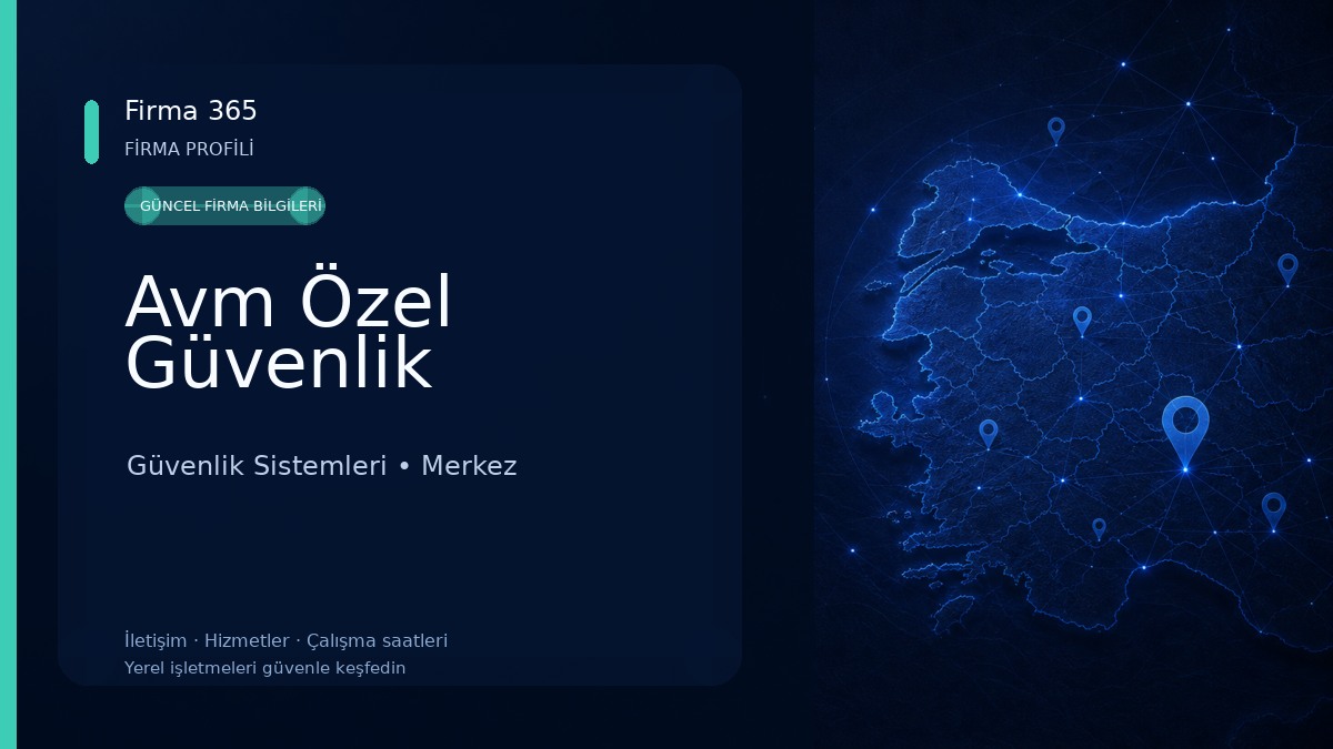 Avm Özel Güvenlik