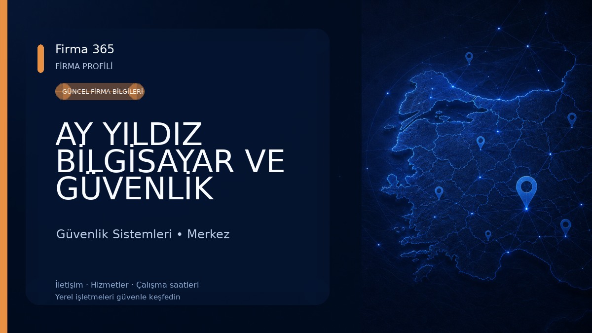 AY YILDIZ BİLGİSAYAR VE GÜVENLİK SİSTEMLERİ