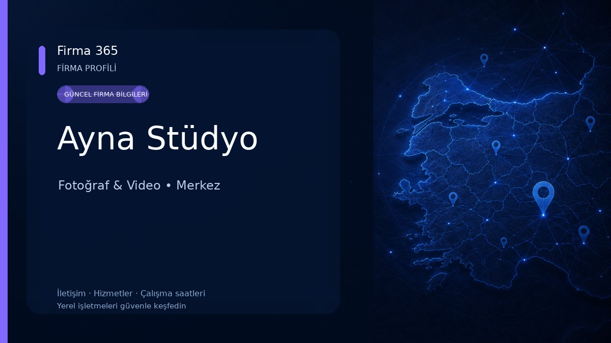 Ayna Stüdyo Fotoğraf & Video