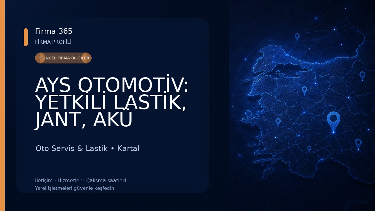 AYS OTOMOTİV: YETKİLİ LASTİK, JANT, AKÜ YETKLİ SATIŞ VE TAMİR SERVİSİ Oto Servis & Lastik