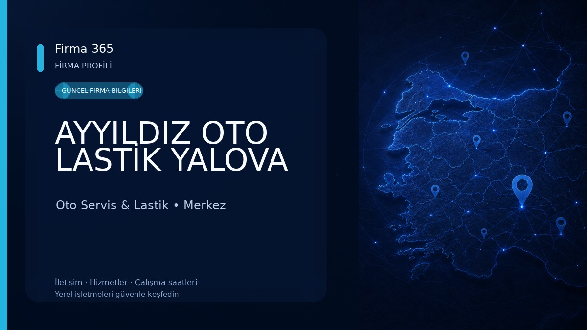 AYYILDIZ OTO LASTİK YALOVA 
