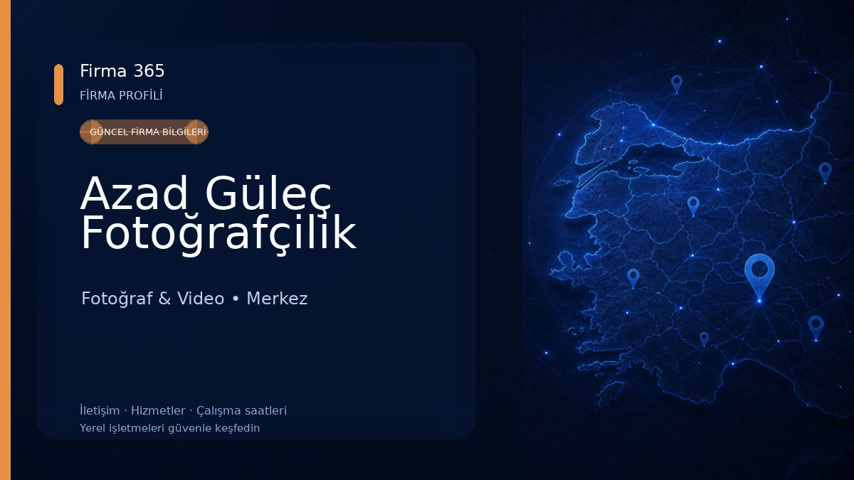 Azad Güleç Fotoğrafçilik