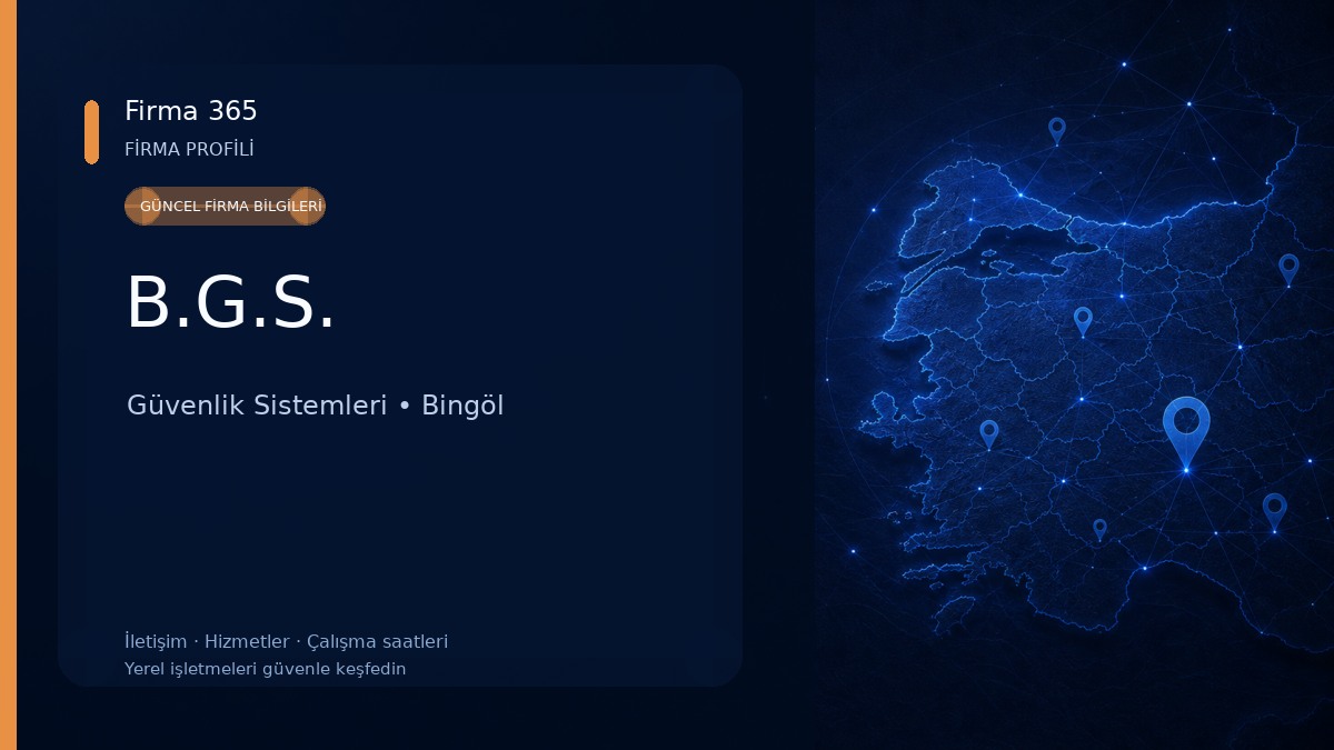 B.G.S. Güvenlik Sistemleri