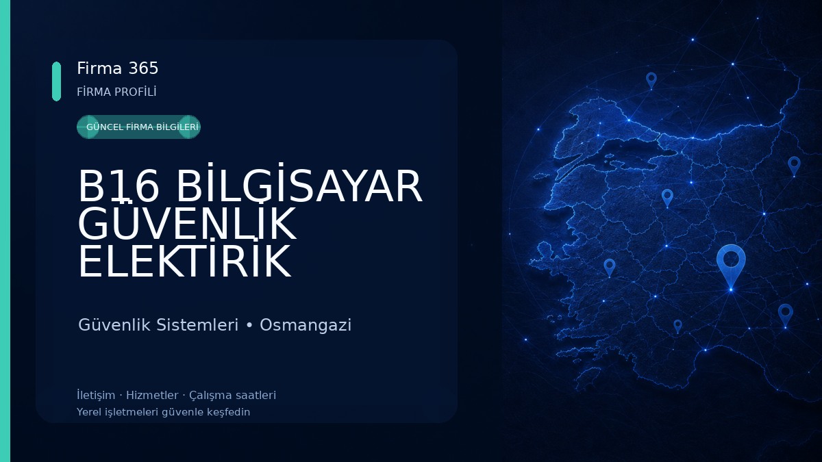 B16 BİLGİSAYAR GÜVENLİK ELEKTİRİK SİSTEMLERİ 
