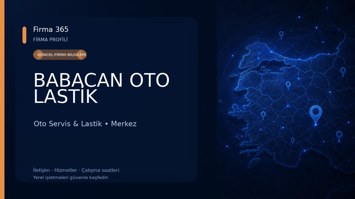 BABACAN OTO LASTİK Oto Servis & Lastik