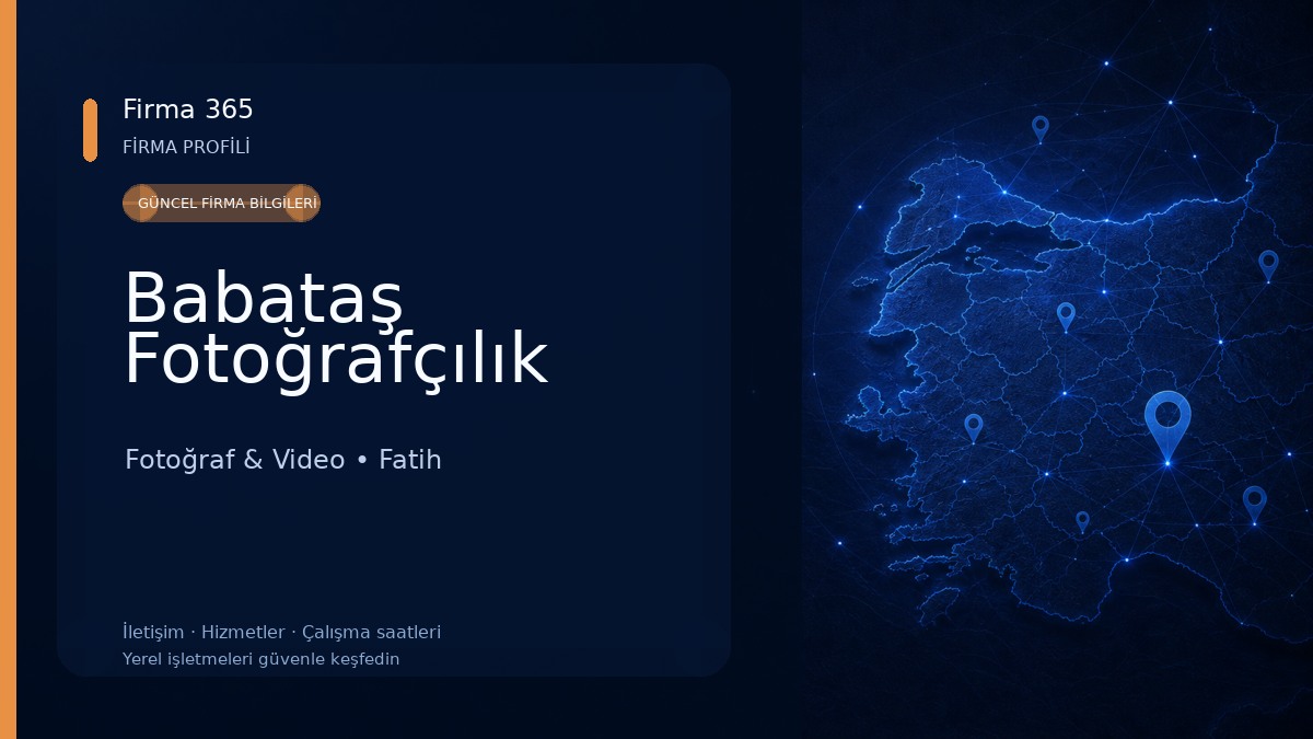 Babataş Fotoğrafçılık Fotoğraf & Video