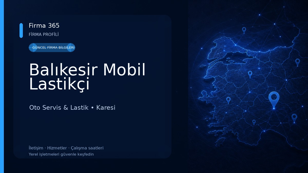 Balıkesir Mobil Lastikçi