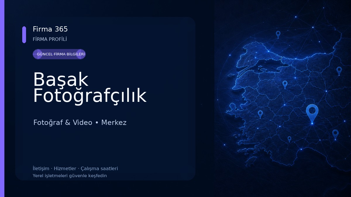 Başak Fotoğrafçılık Fotoğraf & Video