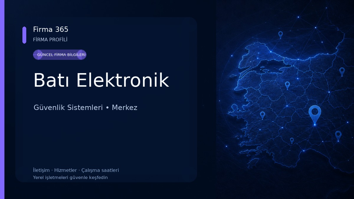 Batı Elektronik