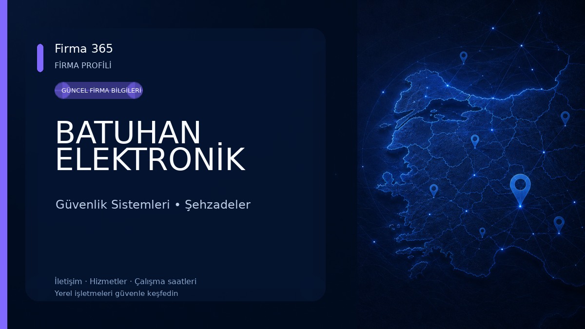 BATUHAN ELEKTRONİK 
