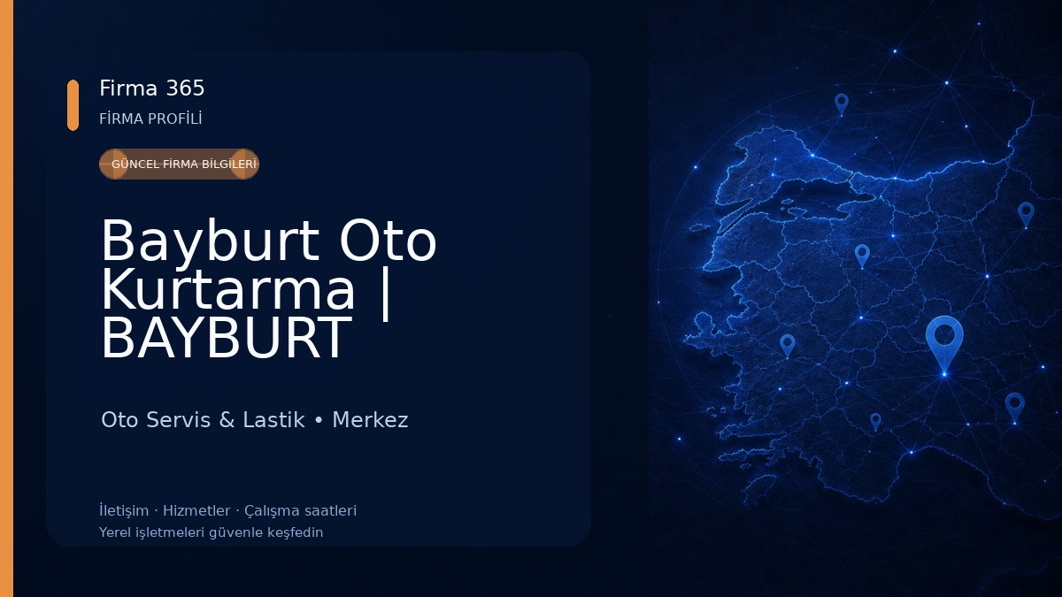 Bayburt Oto Kurtarma | BAYBURT FURKAN OTO KURTARMA
