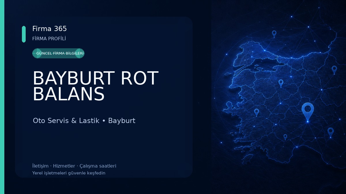 BAYBURT ROT BALANS