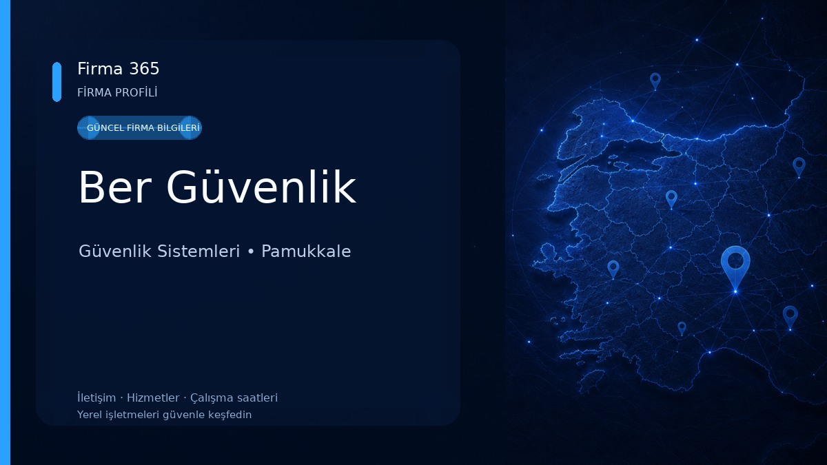 Ber Güvenlik Güvenlik Sistemleri