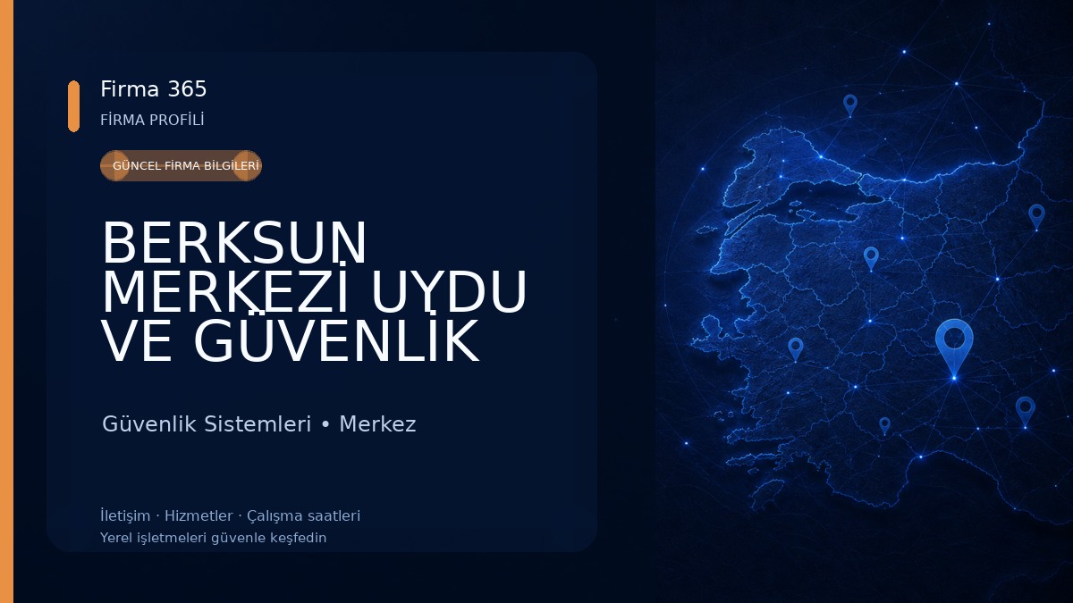 BERKSUN MERKEZİ UYDU VE GÜVENLİK KAMERA SİSTEMLERİ
