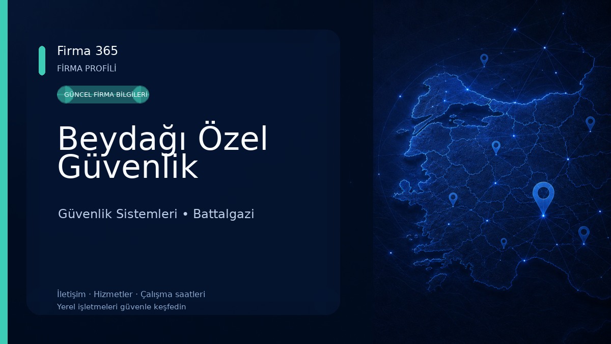 Beydağı Özel Güvenlik Güvenlik Sistemleri